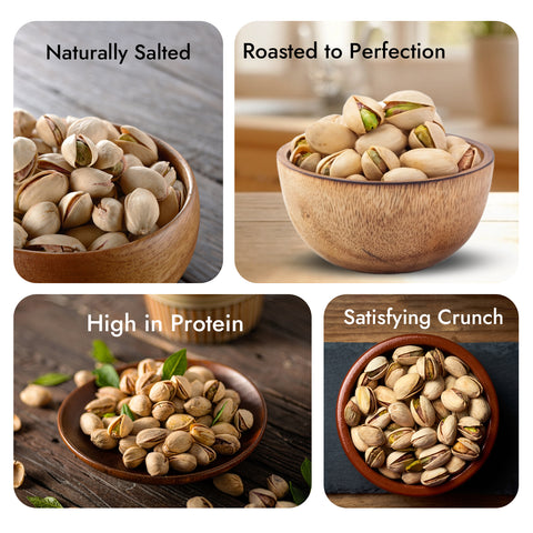 Sabrosia's Salted Pistachios – 140 Gram(Pack of 3)