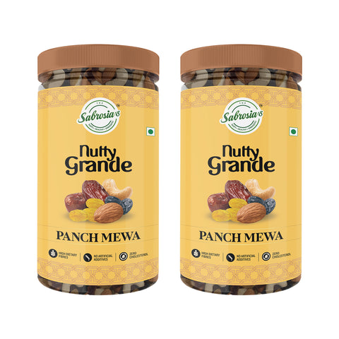 Sabrosia's Panch Mewa – 450 Gram(Pack of 2)