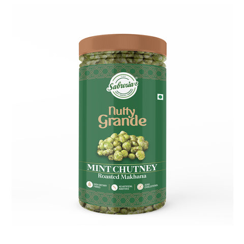 Sabrosia's Mint Chutney Roasted Makhana – 70 Gram