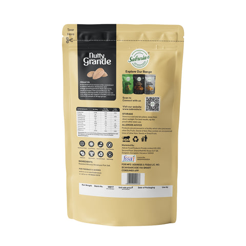 Sabrosia's Salted Almonds – 160 Gram(Pack of 4)
