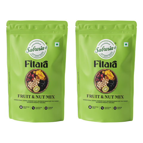 Sabrosia's Fruit and Nut Mix - 180 Gram(Pack of 2)