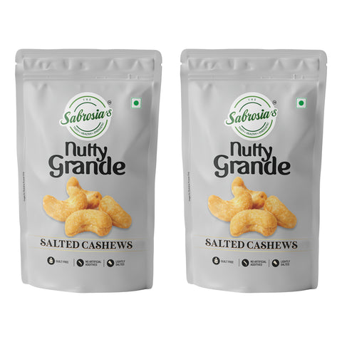 Sabrosia's Cashew Salted – 160 Gram(Pack of 2)