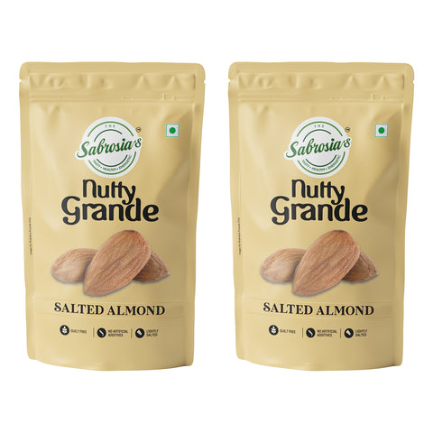 Sabrosia's Salted Almonds – 160 Gram(Pack of 2)