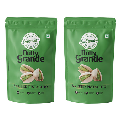 Sabrosia's Salted Pistachios – 140 Gram(Pack of 2)