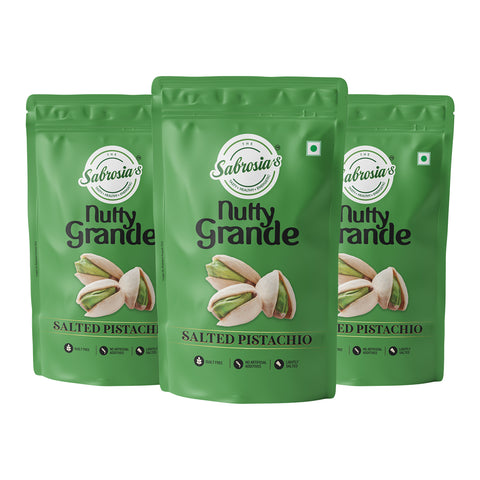 Sabrosia's Salted Pistachios – 140 Gram(Pack of 3)