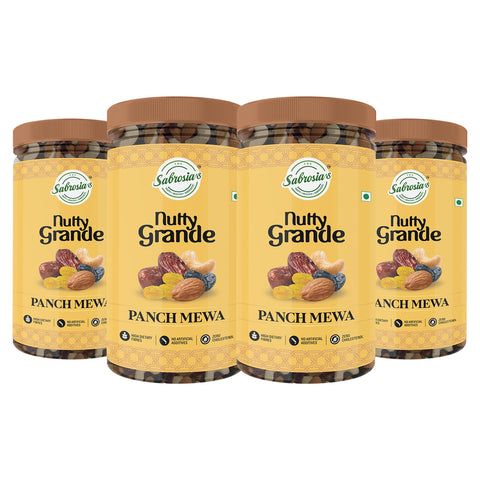 Sabrosia's Panch Mewa – 450 Gram(Pack of 4)